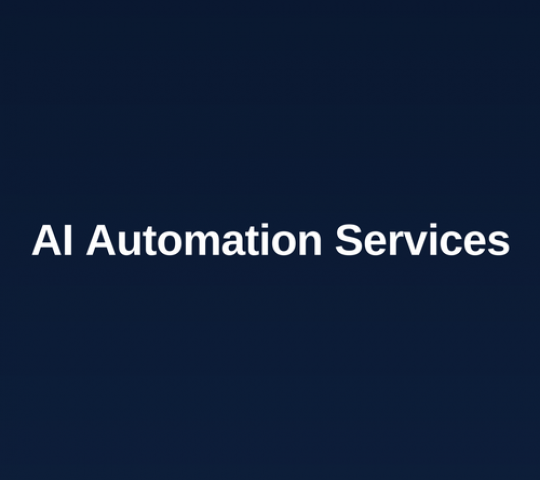 AI AUTOMATION SERVICES