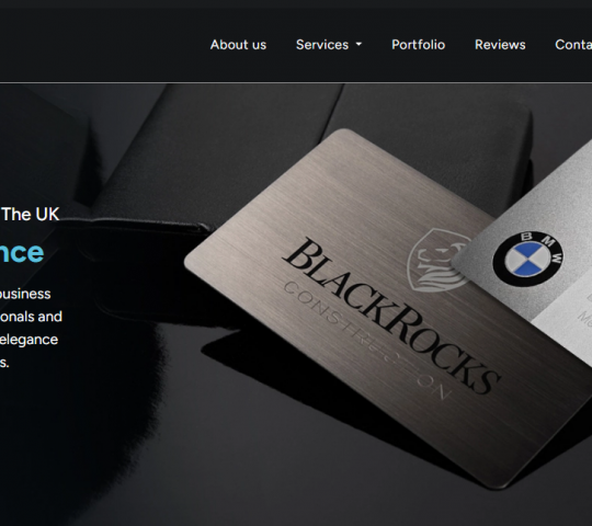 Metallic cards in UK